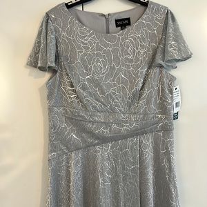 Xscape silver dress
